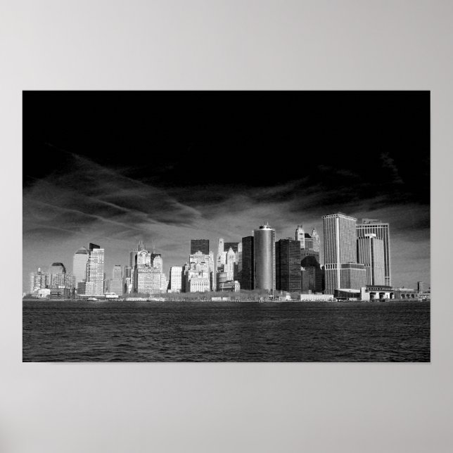 New York City Skyline United States Of America Poster (Front)