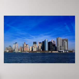 New York City Skyline United States Of America Poster