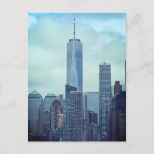 New York City Skyscrapers Postcard