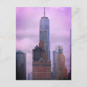 New York City Skyscrapers Postcard
