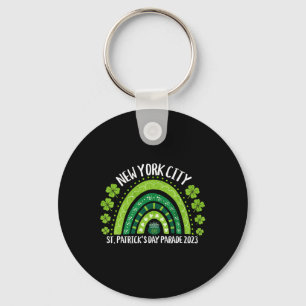 New York City St Patrick's Day Parade Matching Fam Key Ring