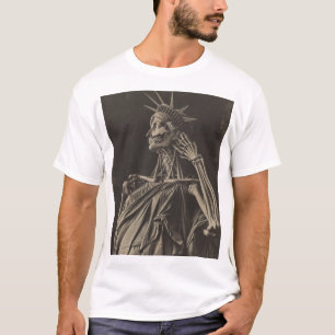 New York City Statue of Liberty Graphic T-shirt