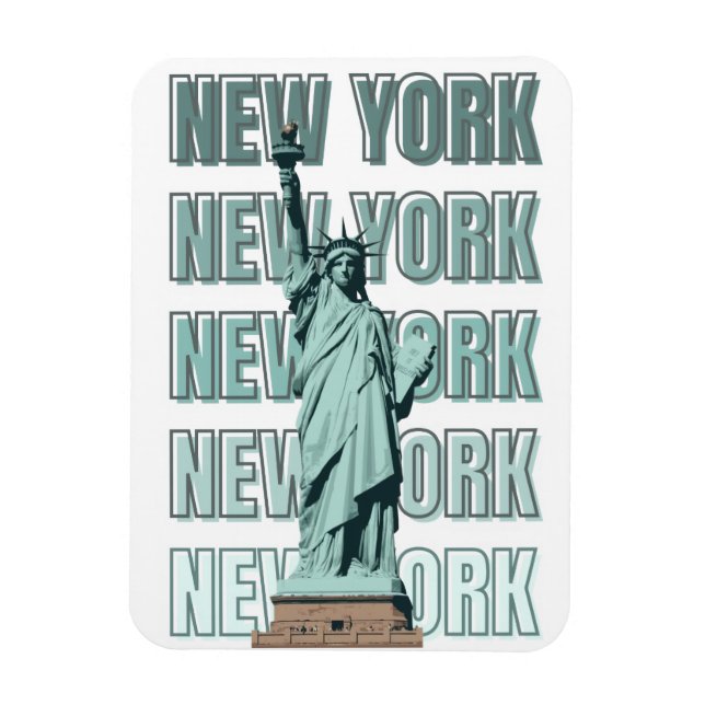 New York city statue of liberty Magnet (Vertical)