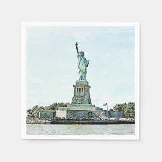 New York City - Statue of Liberty Napkin