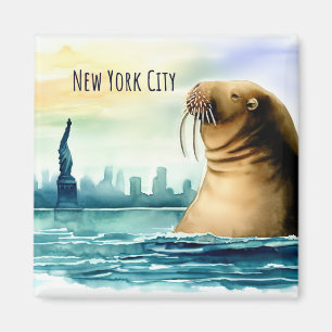 New York City Statue of Liberty souvenir  Magnet
