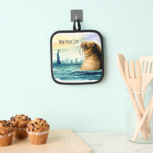New York City Statue of Liberty souvenir Pot Holder