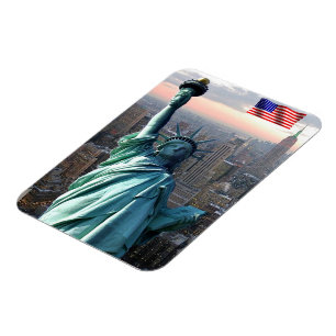 New York City - Statue of Liberty - United States Magnet