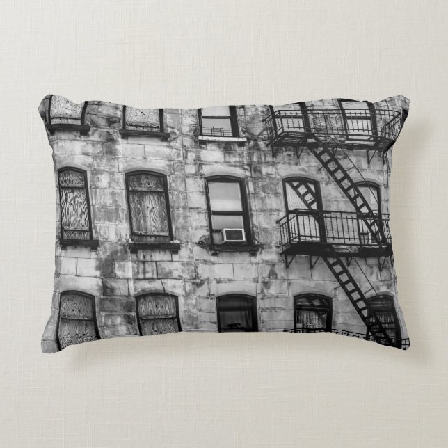 New York City Street Urban Photo Decorative Cushion (Front)