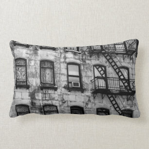 New York City Street Urban Photo Lumbar Cushion