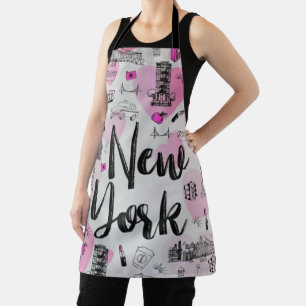 New York City Style Design Apron