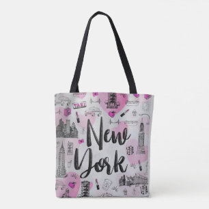 New York City Style Design Tote Bag