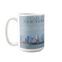 New York City Sunny Skyline Harbour