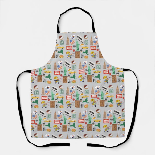 New York City Symbols Apron (Front)