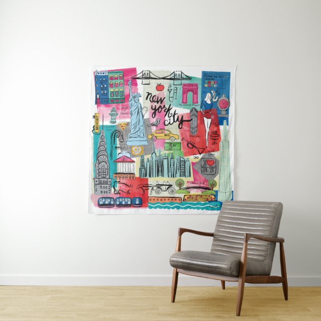 New York City Tapestry (In Situ (Horizontal))