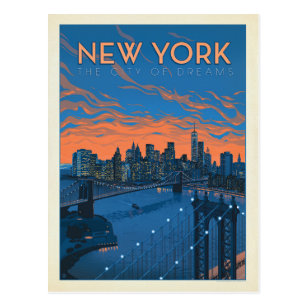 New York City | The City of Dreams Postcard