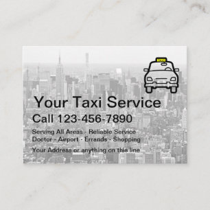New York City Theme Business Card