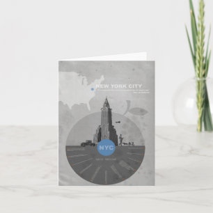 New York City theme Card