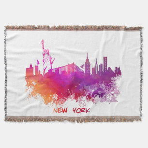 New York City Throw Blanket