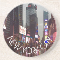 NEW YORK CITY Times Square NYC Neon Signs Rain