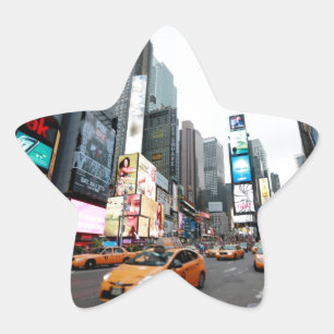 New York City - Times Square - USA Star Sticker