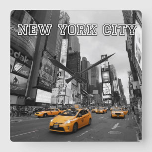 New York City - Times Square - USA Wall Clock