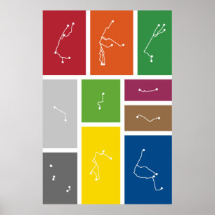 New York City - Transit Palettes Poster