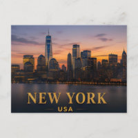 New York City USA Iconic Skyline Travel Destinatio