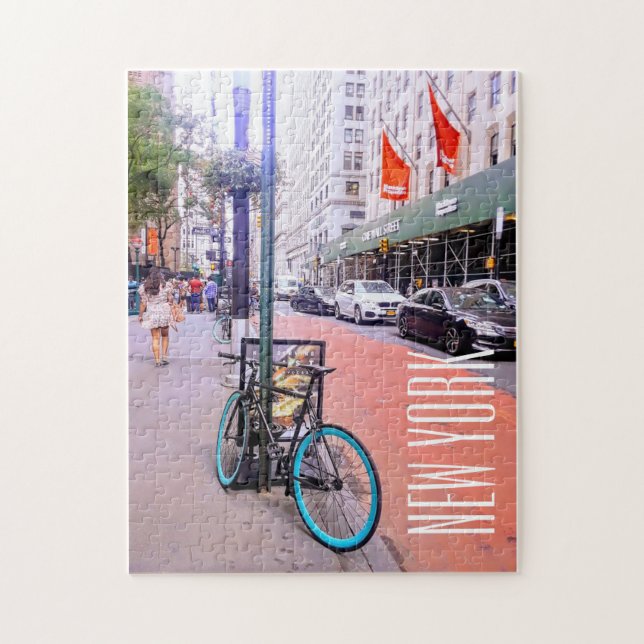 New York City-Wall Street Jigsaw Puzzle (Vertical)