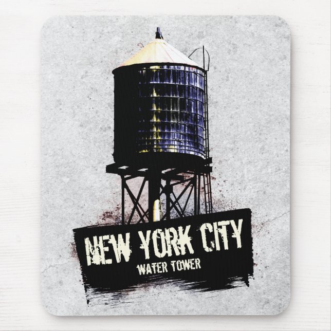 New York City Water Tower Mousemat (Front)