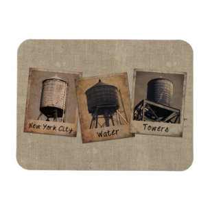 New York City Water Towers Magnet