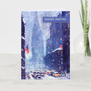 New York City. Winter. Christmas Cards