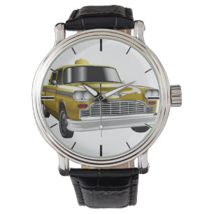 New York City Yellow Vintage Cab Watch