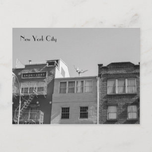 New York City Yoga Postcard