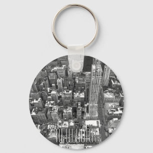 New York Cityscape Key Chain New York Souvenirs