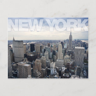 New York cityscape Postcard