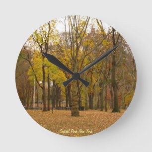 New York  Clock  Central Park  NY Wall Clock