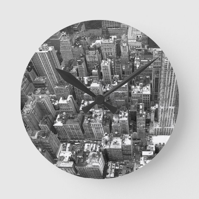 New York  Clock  Gifts Decor NY Wall Clock (Front)