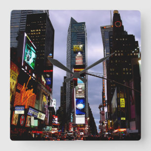 New York Clock Times Square NY Wall Clock