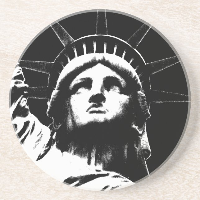 New York Coaster Statue of Liberty NY Souvenir (Front)