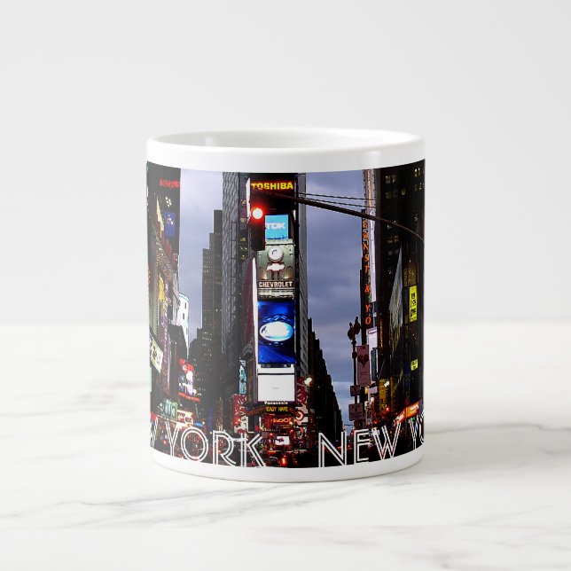 New York Coffee Cup Times Square Souvenir Mugs (Front)