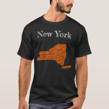 New York Counties & Interstates