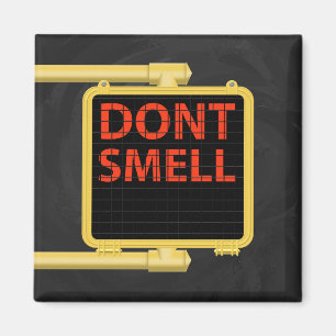 New York Crosswalk Sign Smell Magnet