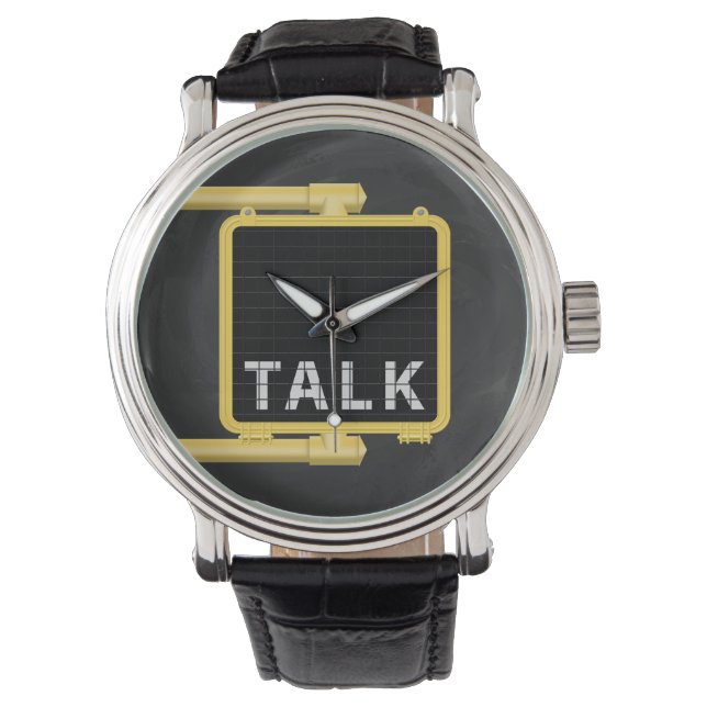 New York Crosswalk Sign Talk Watch (Front)