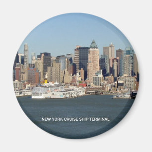 New York Cruise Ship Terminal Magnet