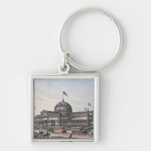 New York Crystal Palace Key Ring