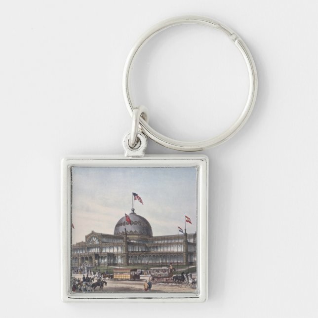 New York Crystal Palace Key Ring (Front)