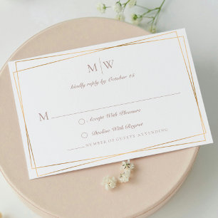 New York Destination Wedding  RSVP Card