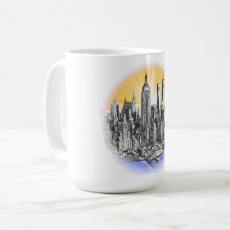 New York - docks Coffee Mug