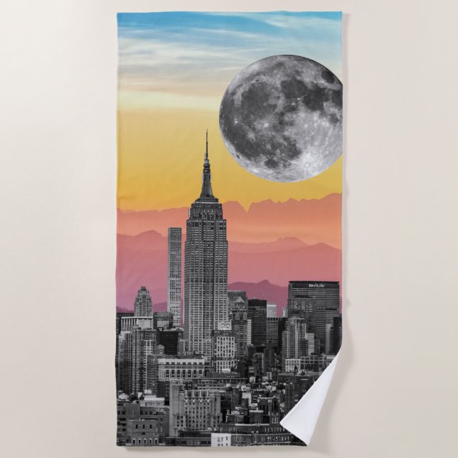 New York Dream Beach Towel (Front)