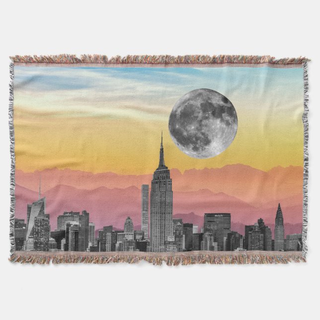 New York Dream Throw Blanket (Front)